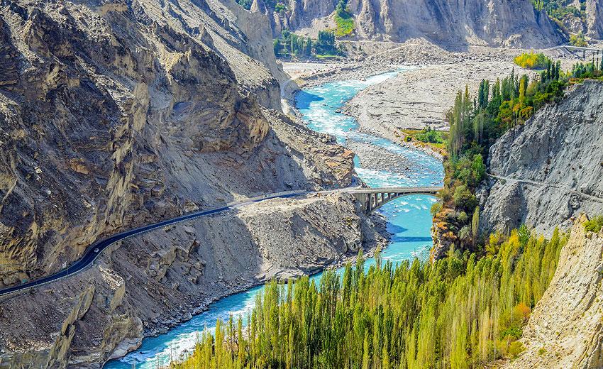 Karakoram Motorveien og Hunza Dalen